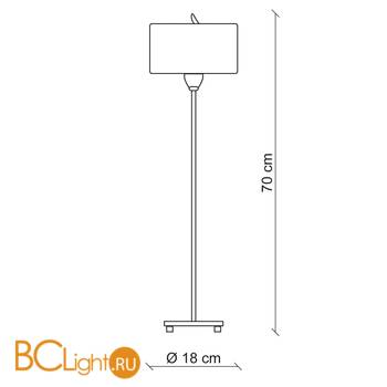 Настольная лампа Baga Contemporary 2076 - Схема