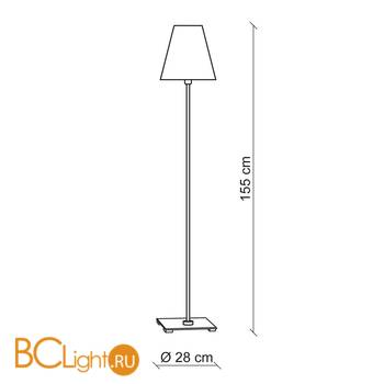 Торшер Baga Contemporary 2327 - Схема