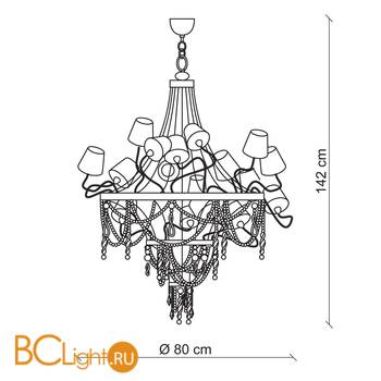 Люстра Baga Contemporary 2415 - Схема