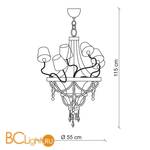 Люстра Baga Contemporary 2424/N - Схема