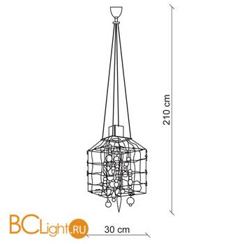 Подвесной светильник Baga Contemporary 2272 - Схема