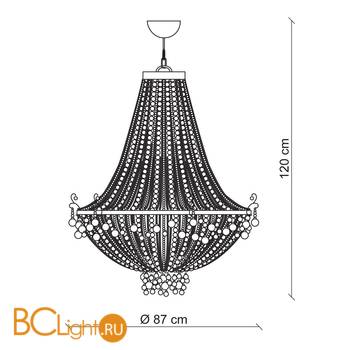 Подвесной светильник Baga Progress 3151 - Схема