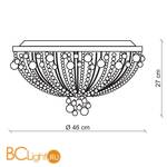 Потолочный светильник Baga Progress 3200 - Схема