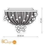 Потолочный светильник Baga Progress 3210 - Схема