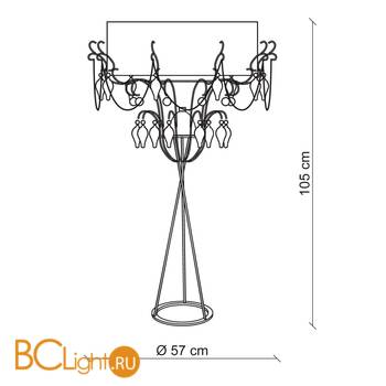 Торшер Baga Progress 3464 - Схема
