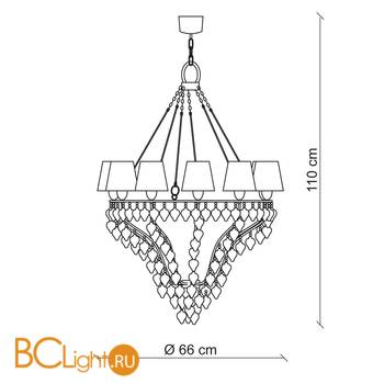 Люстра Baga Progress 3274 - Схема