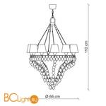 Люстра Baga Progress 3274 - Схема