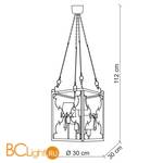 Подвесной светильник Baga Progress 3291 - Схема