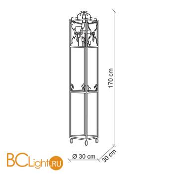 Торшер Baga Progress 3324 - Схема