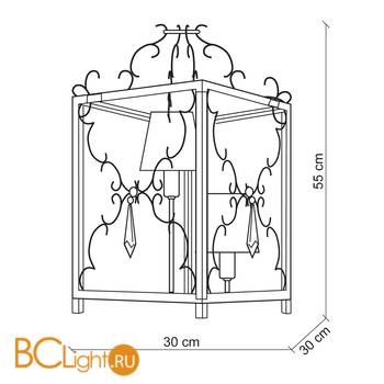 Настольная лампа Baga Progress 3301 - Схема