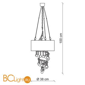 Подвесной светильник Baga Progress 3371 - Схема