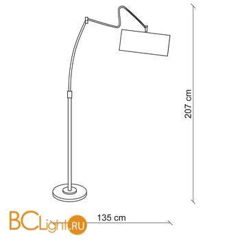 Торшер Baga Progress 3414 - Схема