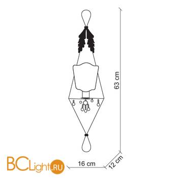 Бра Baga XXI Century 1006 - Схема