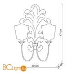 Бра Baga XXI Century 1029 - Схема