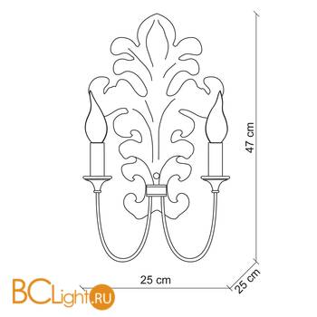 Бра Baga 25th Anniversary 797 - Схема