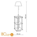 Торшер Baga 25th Anniversary 560 - Схема