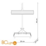 Настольная лампа Baga XXI Century 917 - Схема