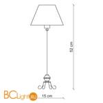 Настольная лампа Baga 25th Anniversary 668/BI - Схема