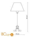 Настольная лампа Baga 25th Anniversary 669/BI - Схема