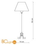 Настольная лампа Baga 25th Anniversary 668 - Схема