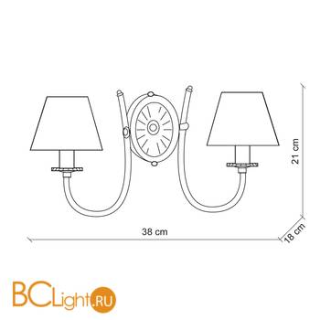 Бра Baga 25th Anniversary 663 - Схема