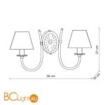 Бра Baga 25th Anniversary 663 - Схема