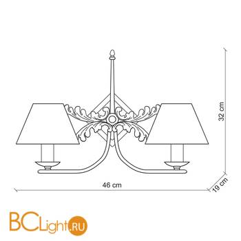 Бра Baga 25th Anniversary 735 - Схема