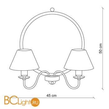 Бра Baga 25th Anniversary 716 - Схема