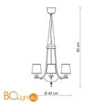 Люстра Baga 25th Anniversary 719 - Схема