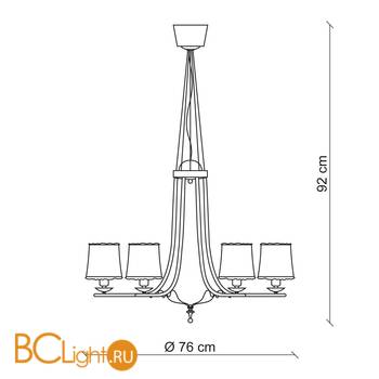 Люстра Baga 25th Anniversary 720 - Схема