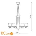 Люстра Baga 25th Anniversary 720 - Схема