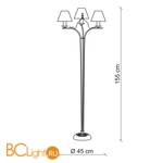 Торшер Baga 25th Anniversary 749 - Схема