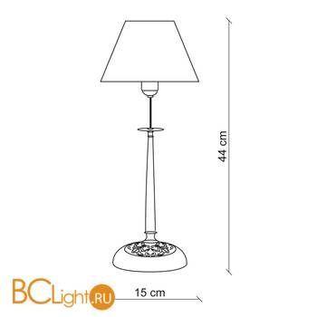 Настольная лампа Baga 25th Anniversary 726 - Схема