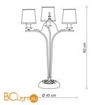 Настольная лампа Baga 25th Anniversary 731 - Схема