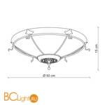 Потолочный светильник Baga 25th Anniversary 722 - Схема