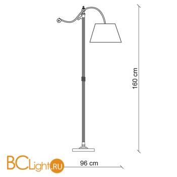 Торшер Baga 25th Anniversary 738 - Схема