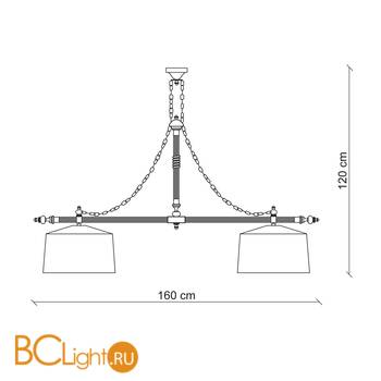 Подвесной светильник Baga 25th Anniversary 742 - Схема