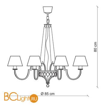 Люстра Baga 25th Anniversary 756 - Схема