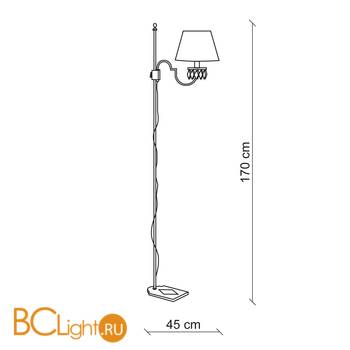 Торшер Baga 25th Anniversary 760 - Схема