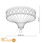 Потолочный светильник Baga 25th Anniversary 758 - Схема