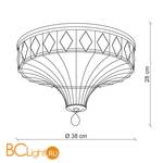 Потолочный светильник Baga 25th Anniversary 757 - Схема