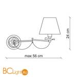 Бра Baga XXI Century 923 - Схема