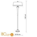 Торшер Baga Contemporary 2055 - Схема