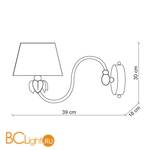 Бра Baga Contemporary 2052 - Схема