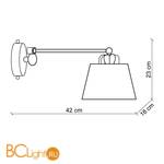 Бра Baga Contemporary 2051 - Схема