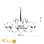 Люстра Baga 25th Anniversary 820 - Схема