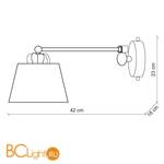 Бра Baga 25th Anniversary 827 - Схема