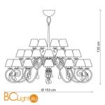 Люстра Baga Contemporary 1180 - Схема