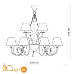 Люстра Baga XXI Century 1090 - Схема