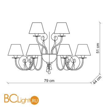 Бра Baga XXI Century 1091 - Схема